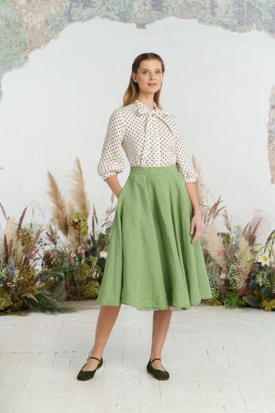 Classic Skirt, Matcha Latte
#color_matcha-latte