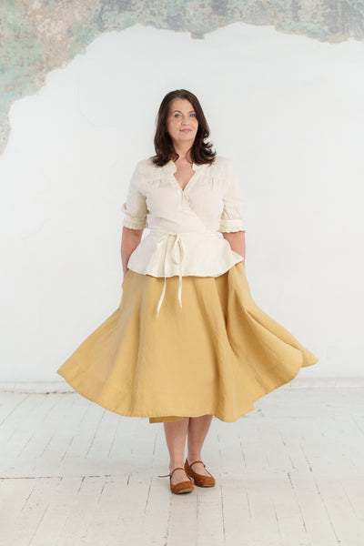 Wrap Skirt, Milk & Honey
#color_milk-honey