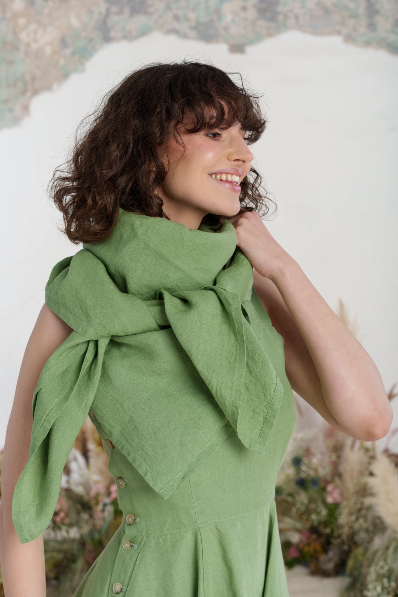 Palisandra Scarf, Matcha Latte
#color_matcha-latte