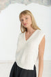 Elaine Vest, Sleeveless, White Magnolia #color_white-magnolia
