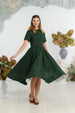 Classic Dress, Short Sleeve, Evergreen#color_evergreen