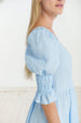 Mini Rebecca Dress, Short Sleeve, Skye Blue#color_skye-blue